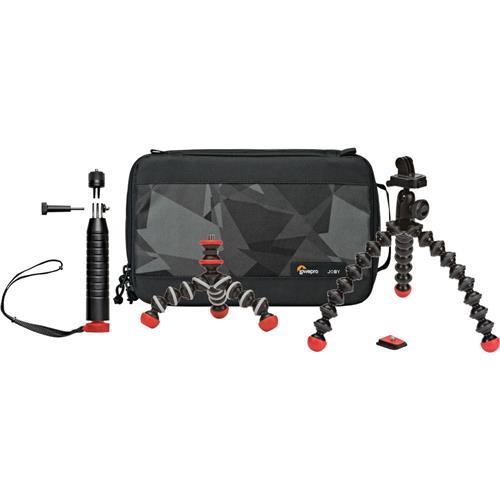 Joby Action Base Kit, Includes GorillaPod Tripod, Hand Grip & GPod Mini Tripod
