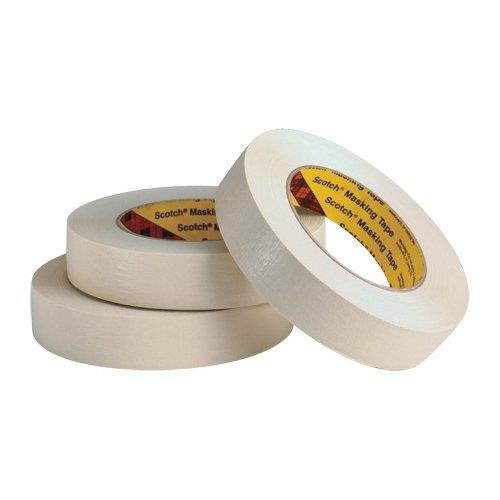 Scotch T93323112PK Masking Tape, 1/2 x 60 yd Pack of 12