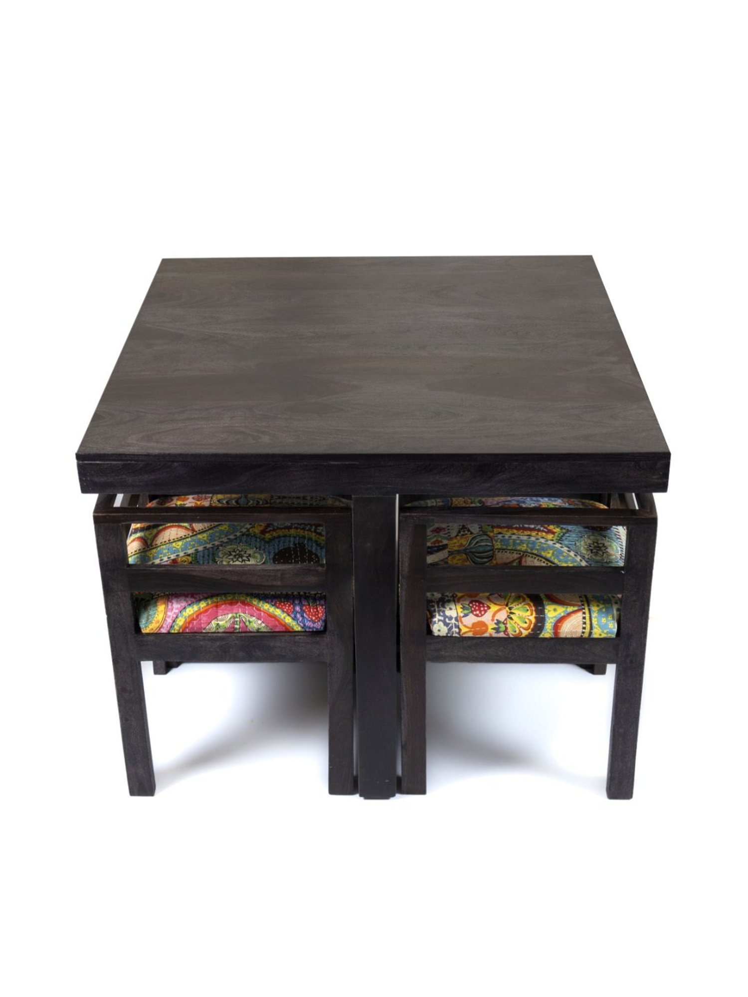 Nilkamal Olivia Brown Solid Wood - Rubberwood 6 Seater Dinning Table set