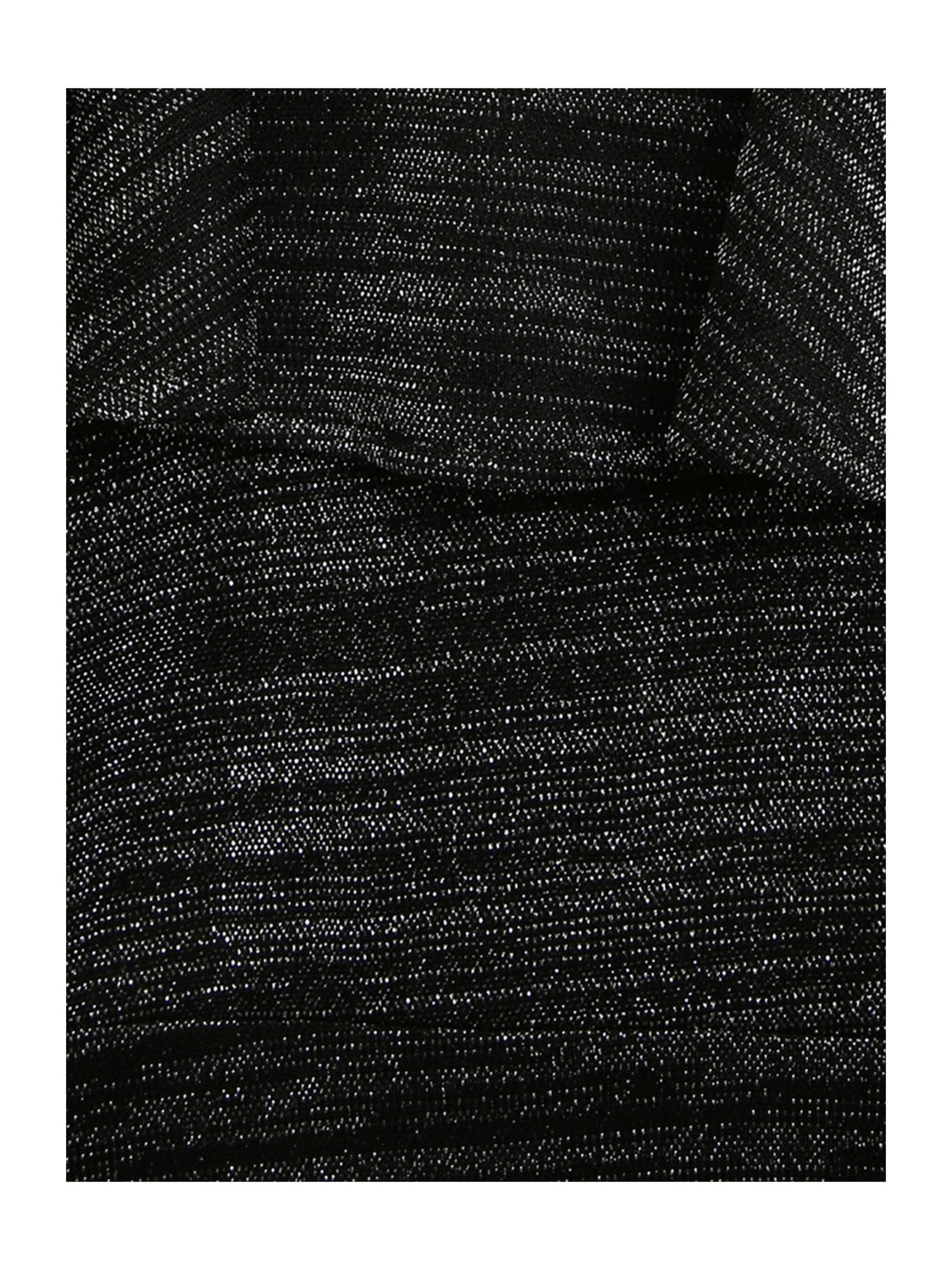 Elle Kids Black Self Pattern Dress