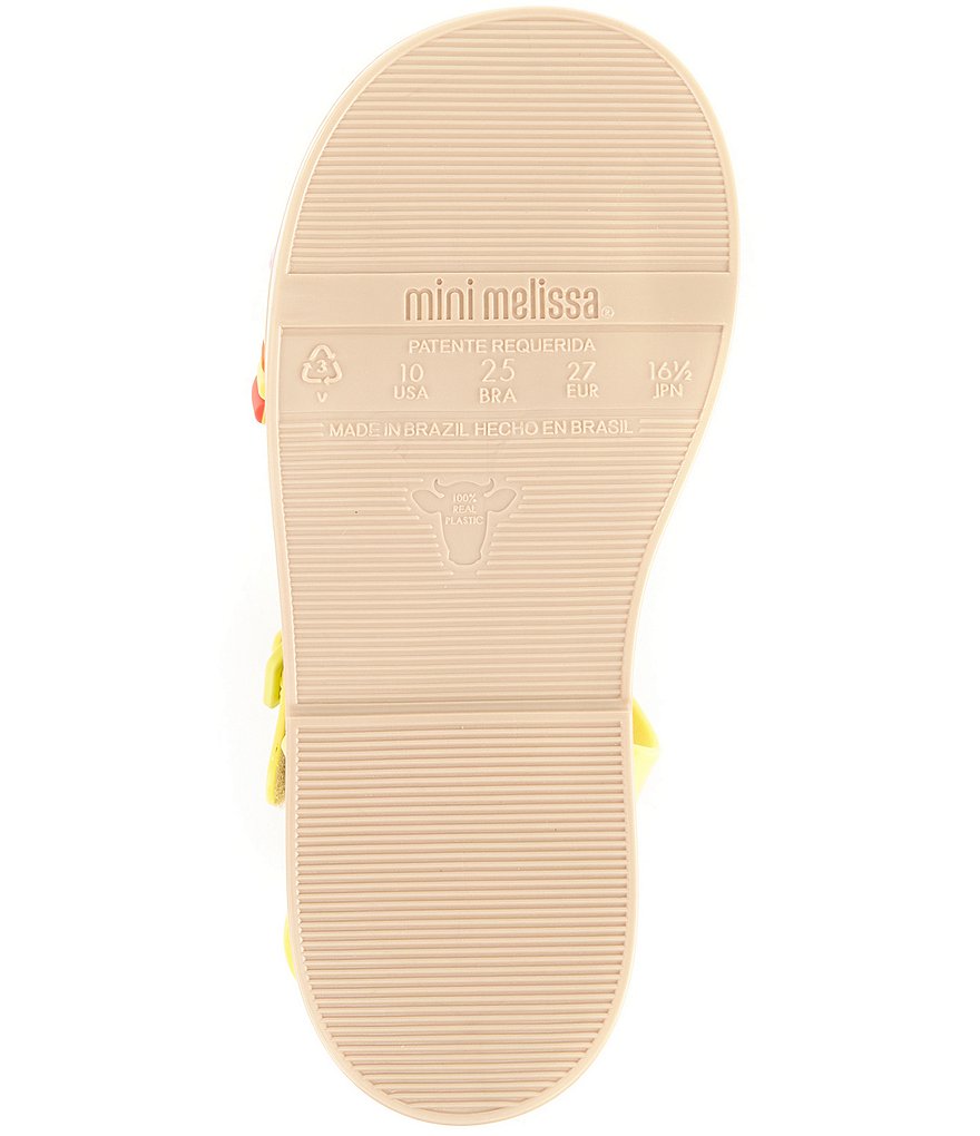 Mini Melissa Girl's Mini Mar Sunny Day Jelly Sandals (Toddler)