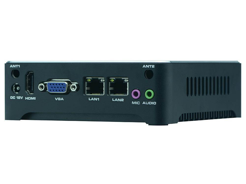 Desktop Computer Fanless Mini PC NANO PC Windows 10 OEM/ Linux With Intel Celeron N2805 Partaker N3 1 LAN 8G RAM 240G SSD