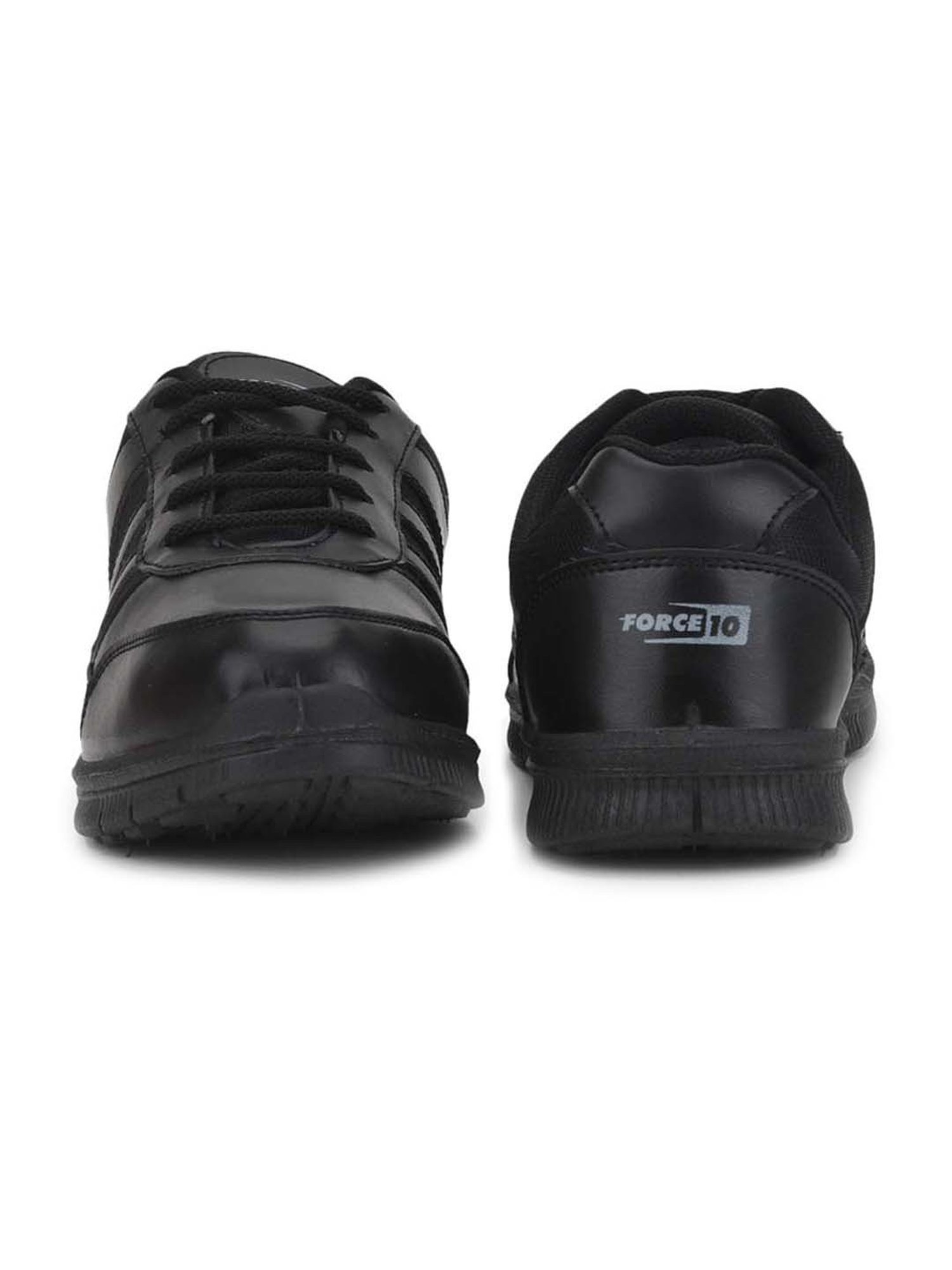 Force 10 By Liberty Kids Black Lace Up Shoes