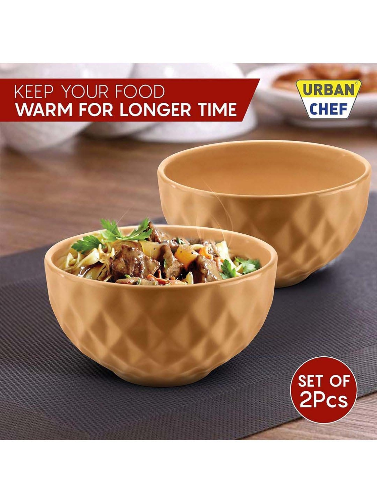 BlackCarrot Black & White Ceramic Dip Bowls Set of 2