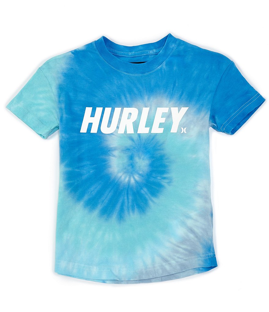 Hurley Little Boys 2T-7 Short-Sleeve Swirl Tie-Dye Graphic Tee