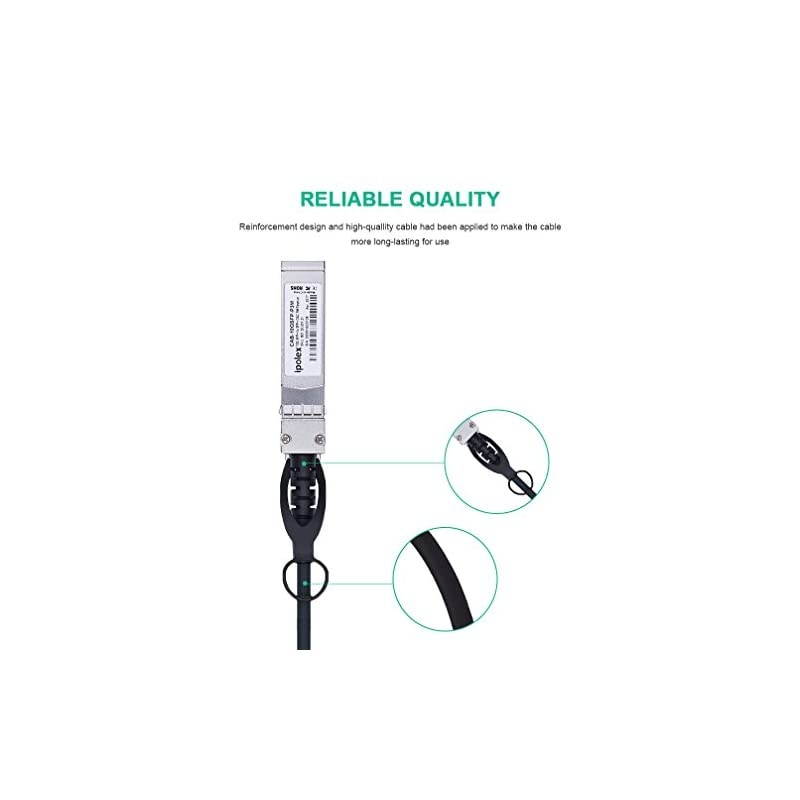 SFP+ Twinax Cable, Direct Attach Copper(DAC) Passive Cable, 7-Meter, for Cisco SFP-HB-CU7M, Ubiquiti, D-Link, Supermicro, Netgear, Mikrotik, ZTE