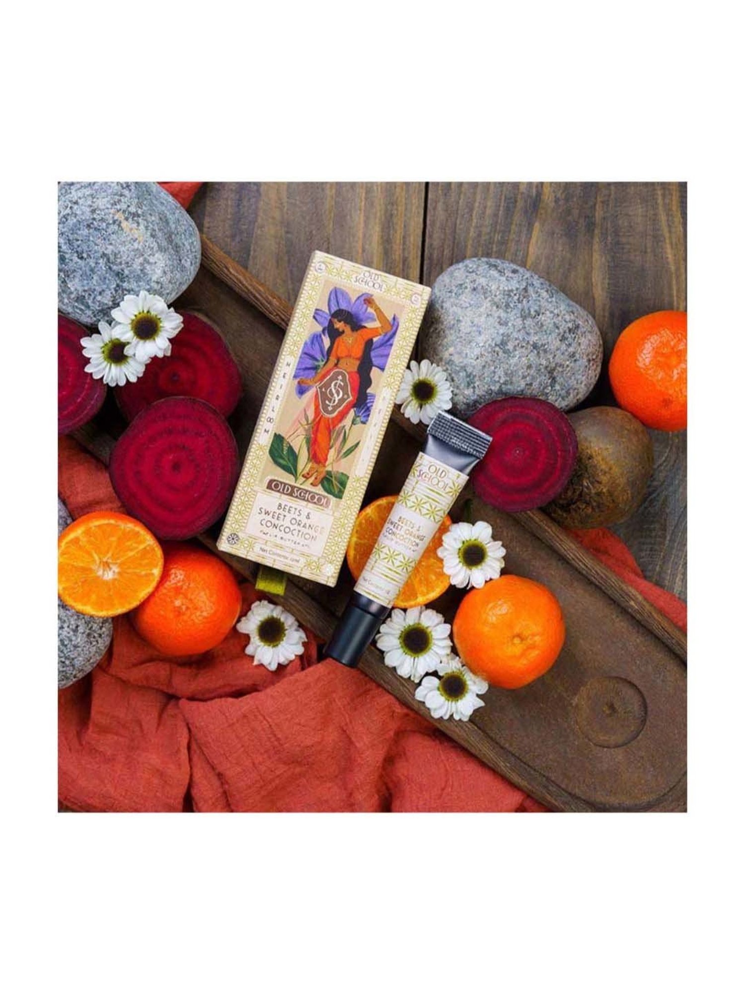 Old School Rituals Beets & Sweet Orange Concoction Lip Butter - 15 gm