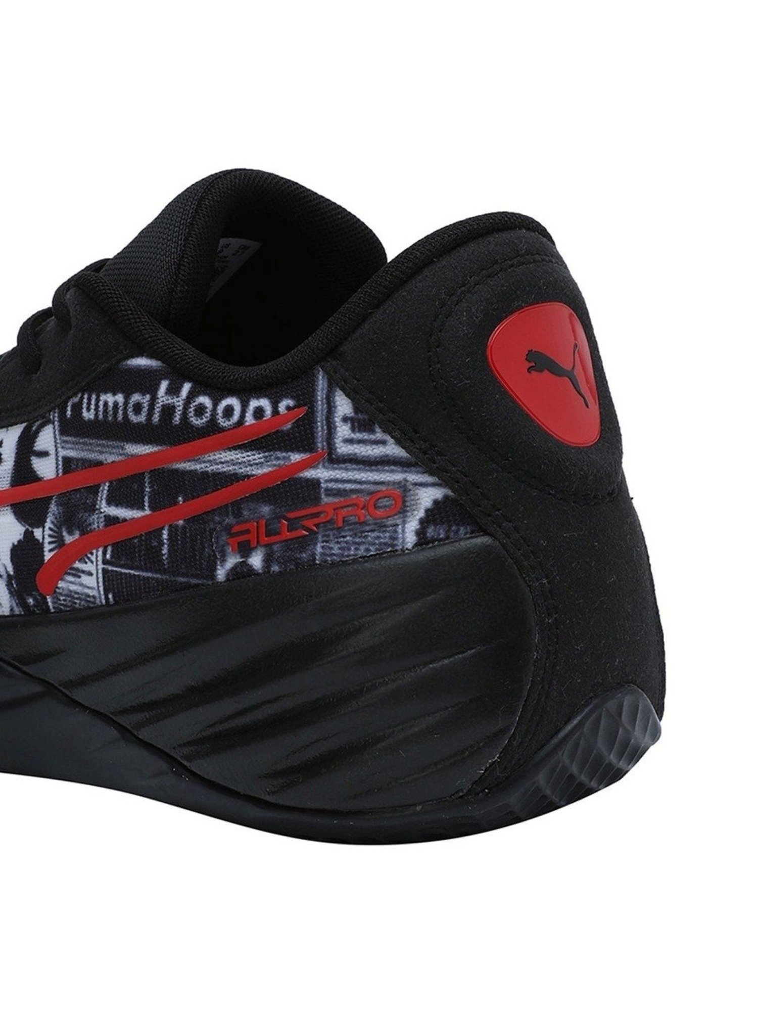 Puma Men's Genetics Speckle White Basketball Shoes