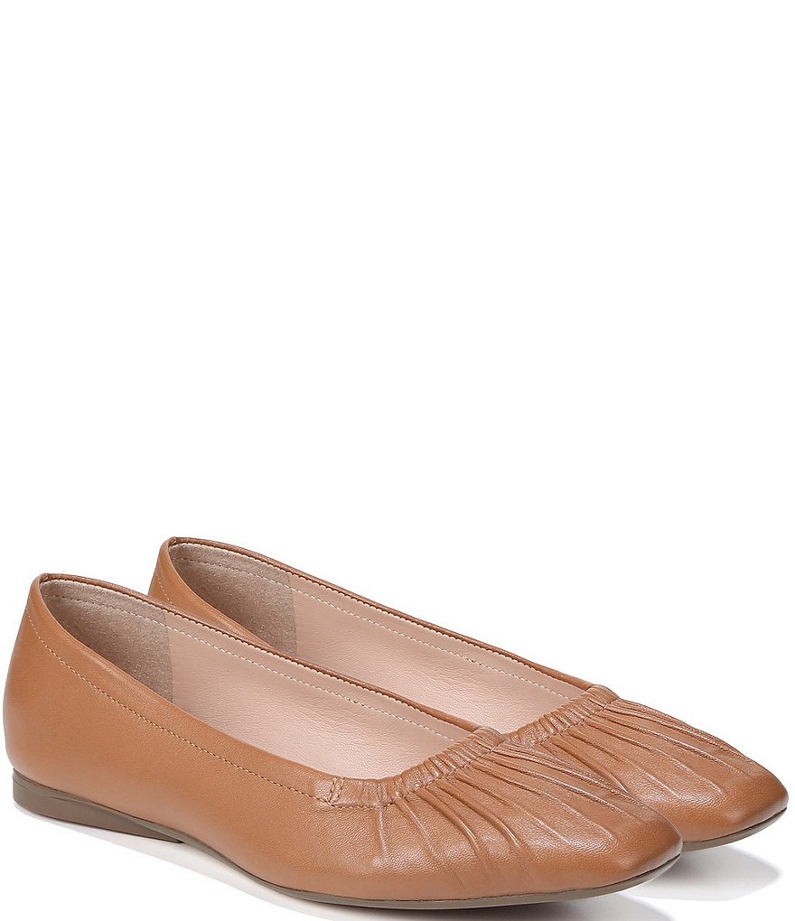 27 EDIT Naturalizer Clerisse Leather Ballet Flats