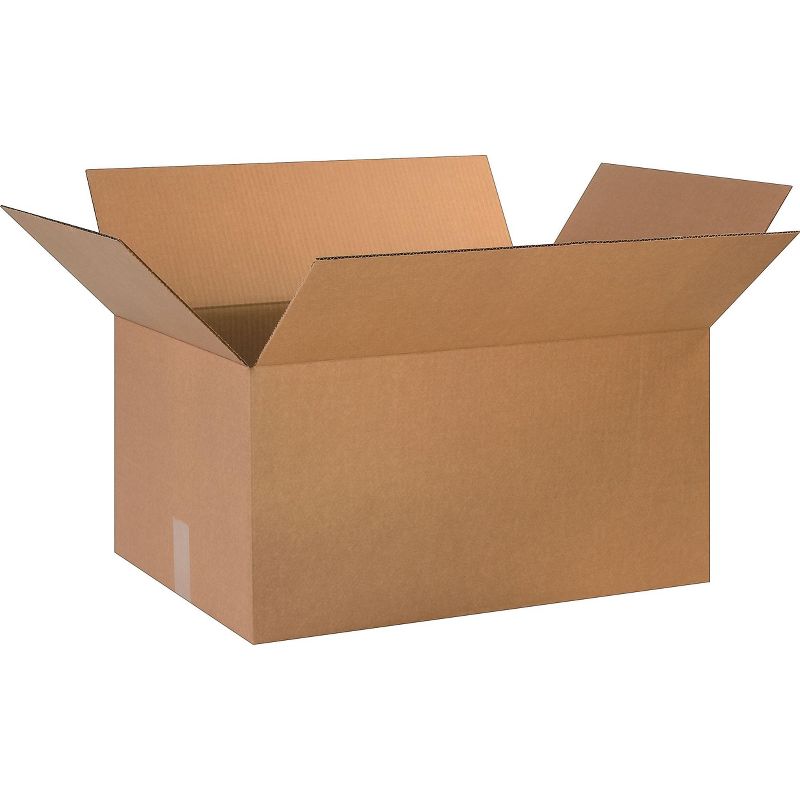 SI Products 24 x 16 x 12 Shipping Boxes, 32 ECT, Brown 241612