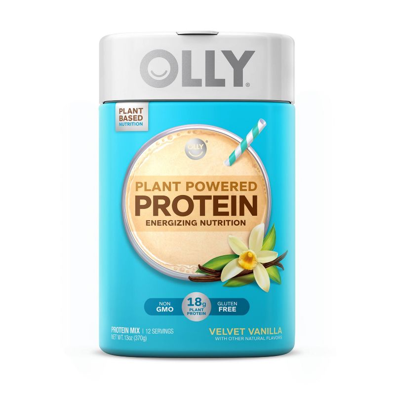 OLLY Plant Powered Vegan Protein Mix - Vanilla - 13oz