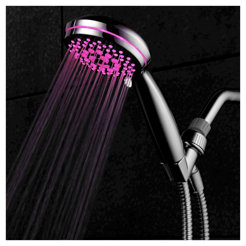 Luxury Led Hand Shower Chrome - Hotelspa