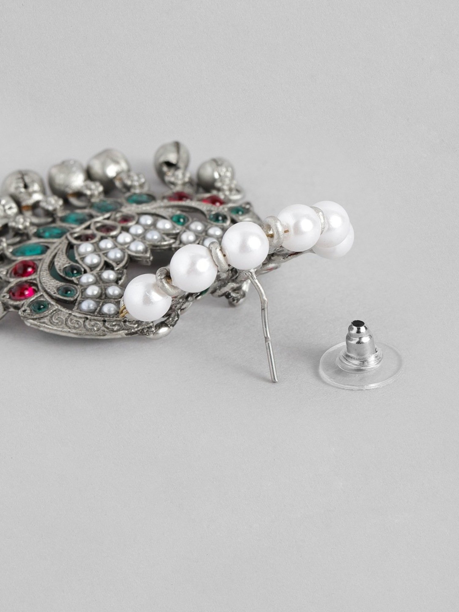 Abdesigns Enthralling German Silver Earrings