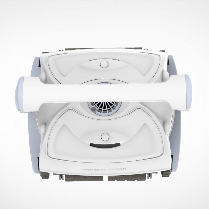 Aquabot SP300 APP Automatic Dual PVC Brush Robot Universal In Ground Pool Cleaner Machine with 4D Ultra Fine Microfiber Filtration and 59 Foot Cord