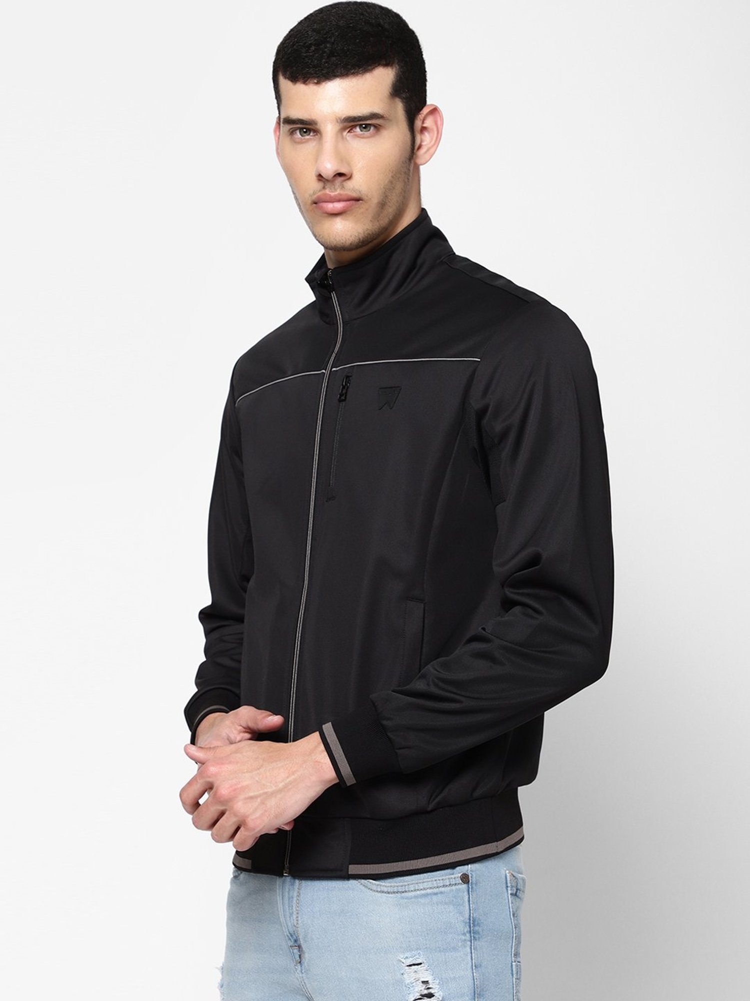 Wrangler Black Regular Fit Jacket