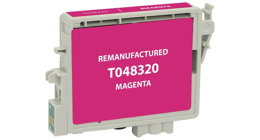 HouseofToners&copy; Remanufactured Ink Cartridge for Epson T048320: (1 Magenta)