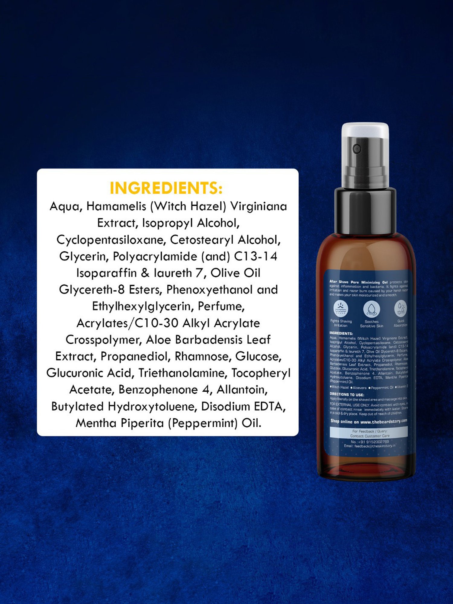 Mancode Fitkari After Shave Gel (Original) - 100 gm