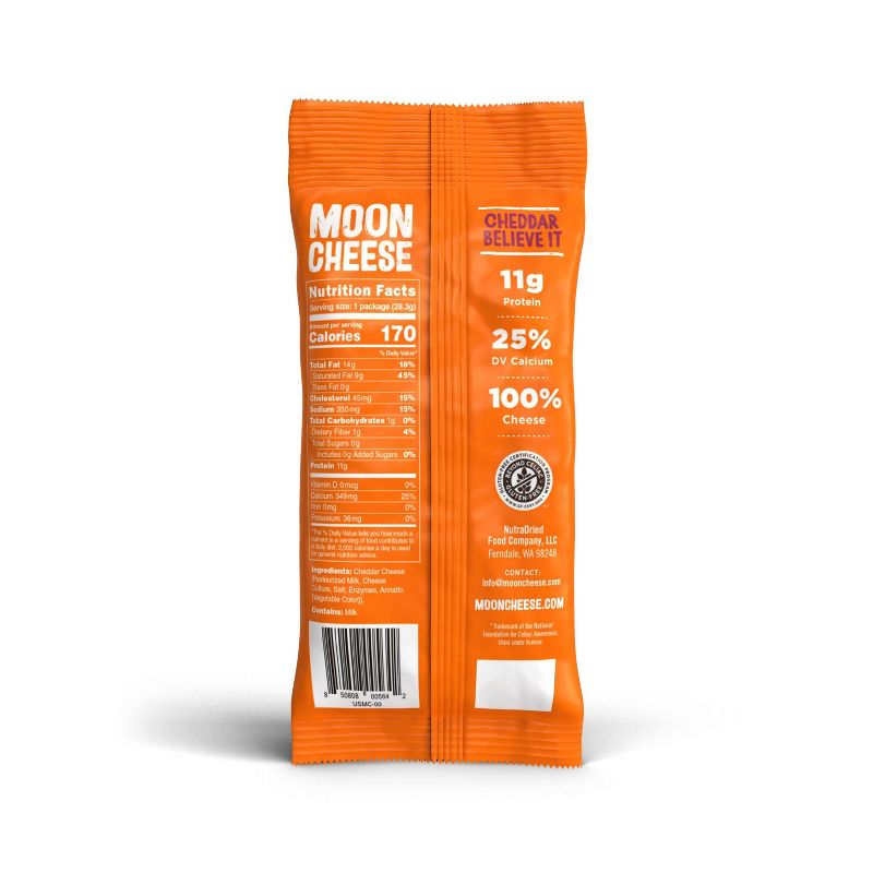 Moon Cheese Cheddar Cheese Snack - 1oz