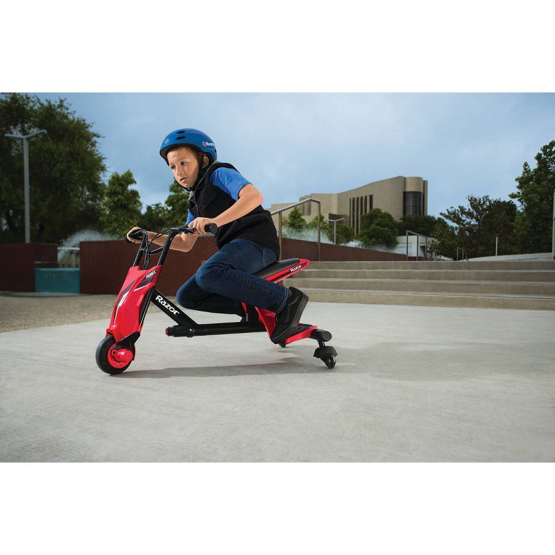 Razor Drift Rider Electric Bike - Red