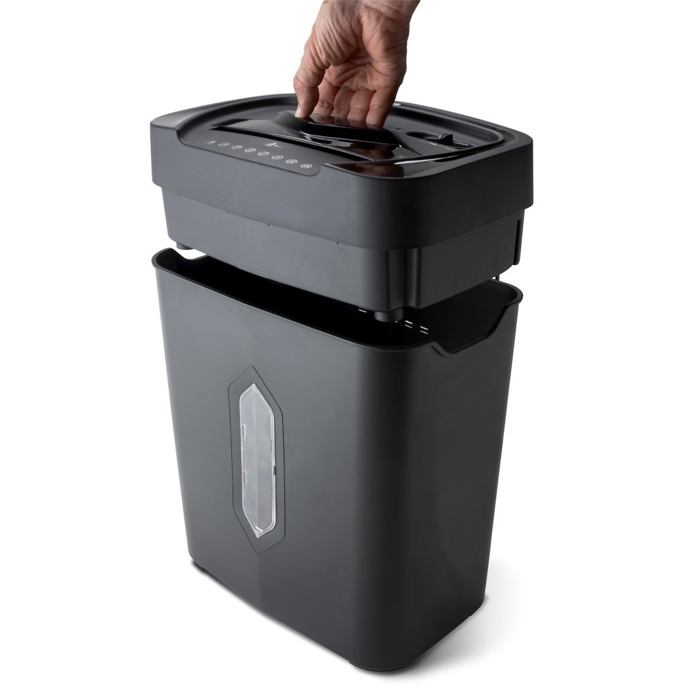 Aurora AU1220XA 12-Sheet Crosscut Paper and Credit Card Shredder with 5.2-gallon Wastebasket