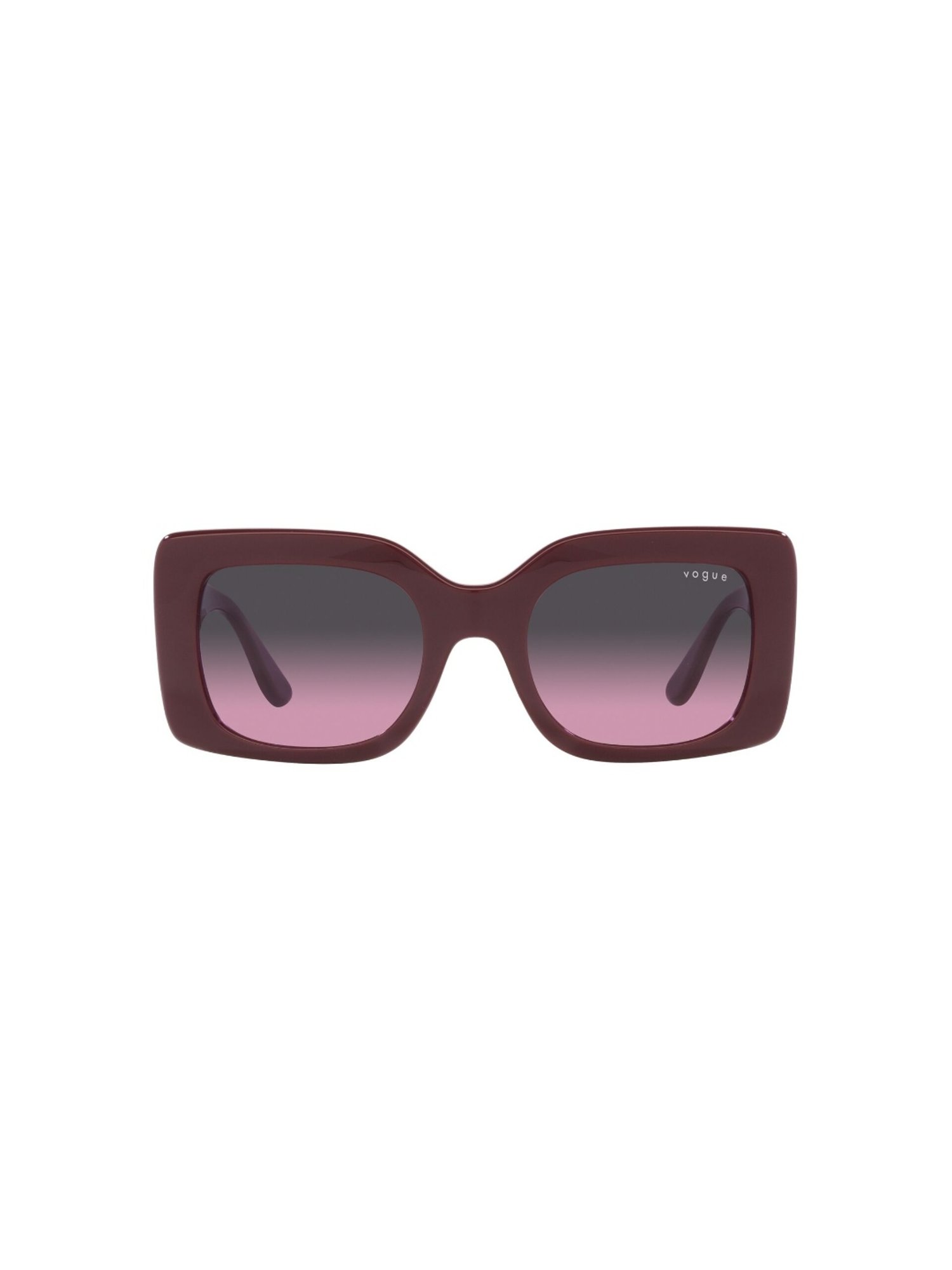 VOGUE EYEWEAR Women Gradient Grey Lens Rectangle Sunglasses - 0VO5481S30489052