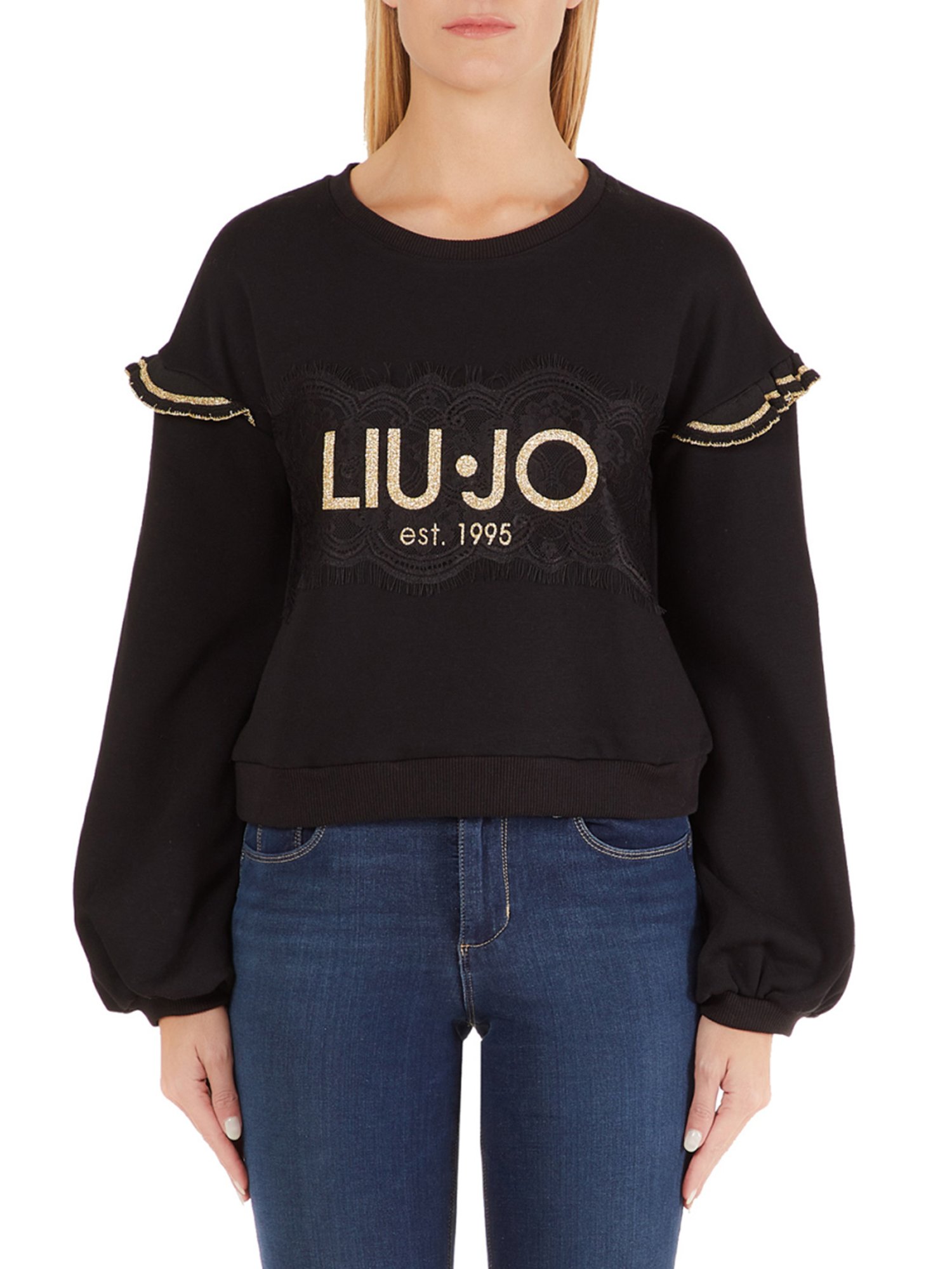 Liu Jo Nero Regular Fit Sweatshirt
