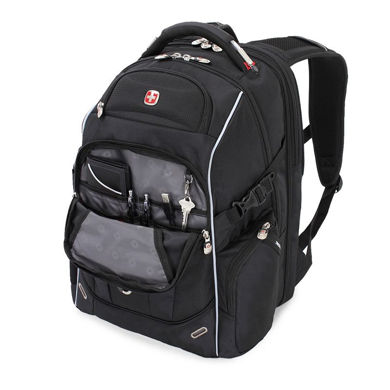 SWISSGEAR 17.5" Scan Smart TSA Laptop Backpack - Black