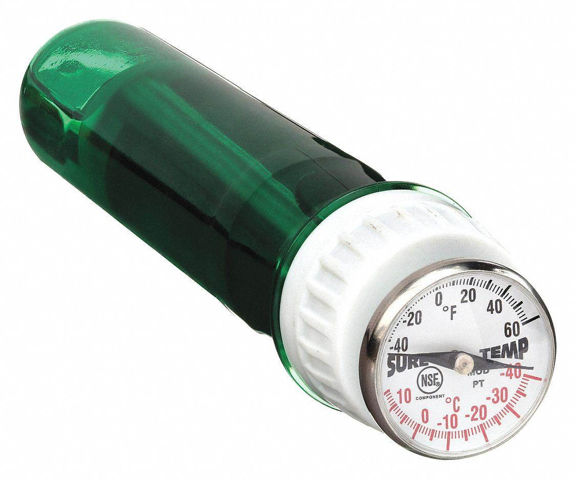 6" Analog Liquid Filled Food Service Thermometer with -40 to 180 (F) SUPCO ST1236-31