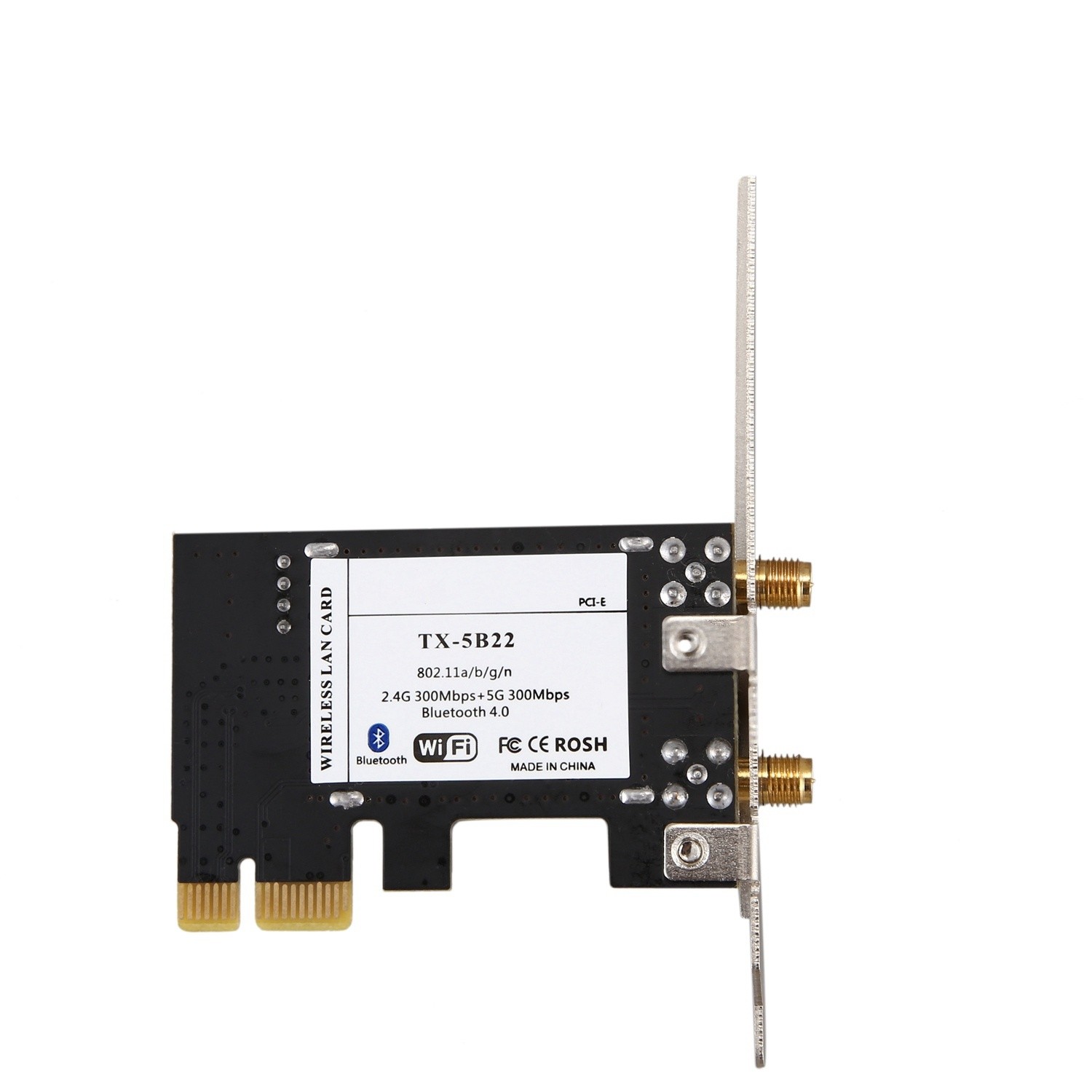 N1202 AR5B22 2.4G/5G Dual Band PCIE Wi-Fi Network Card with Bluetooth 4.0 for Desktop PCsand Servers Wireless Network Adapter