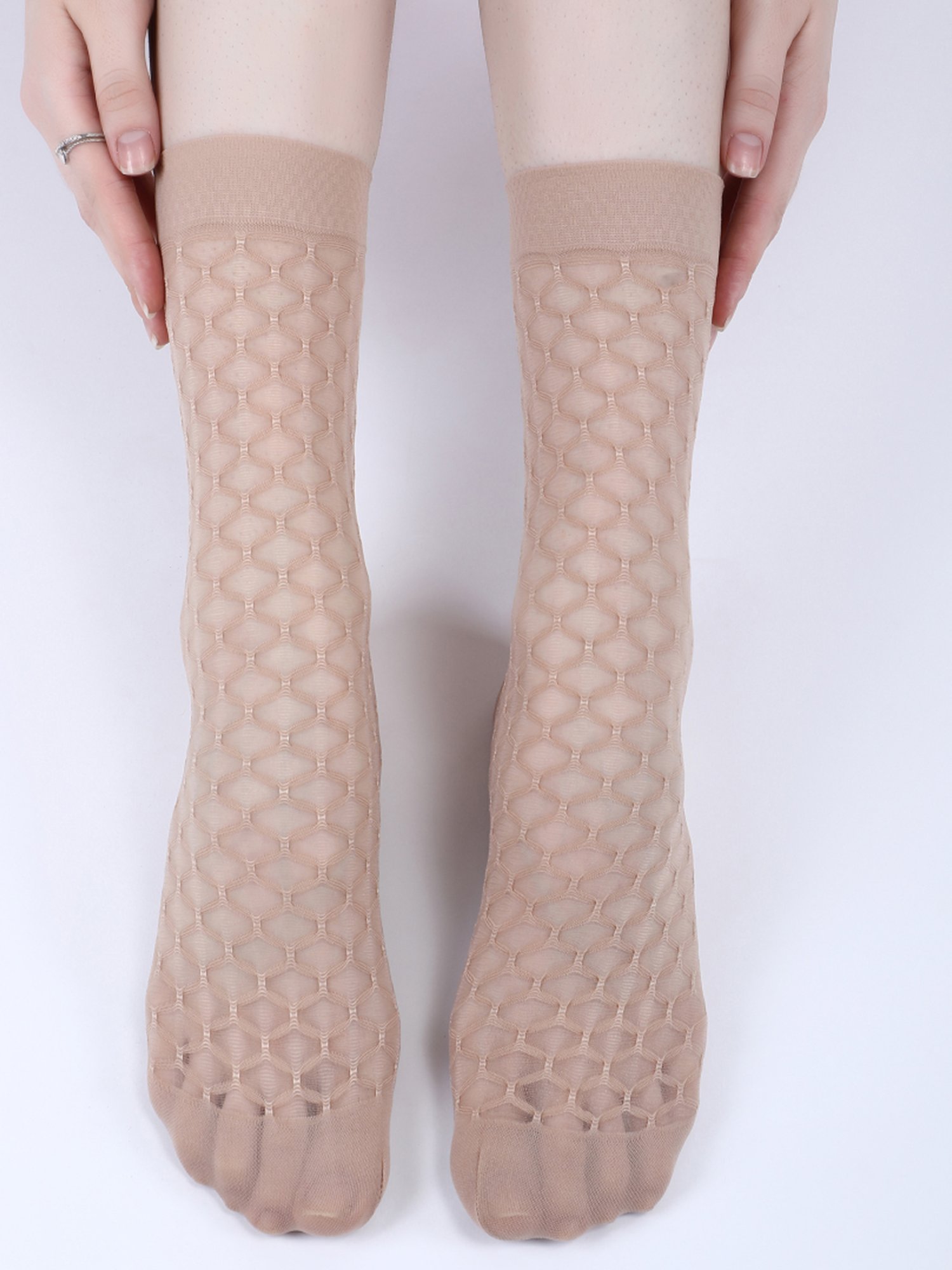 NEXT2SKIN Beige Socks - Pack of 3