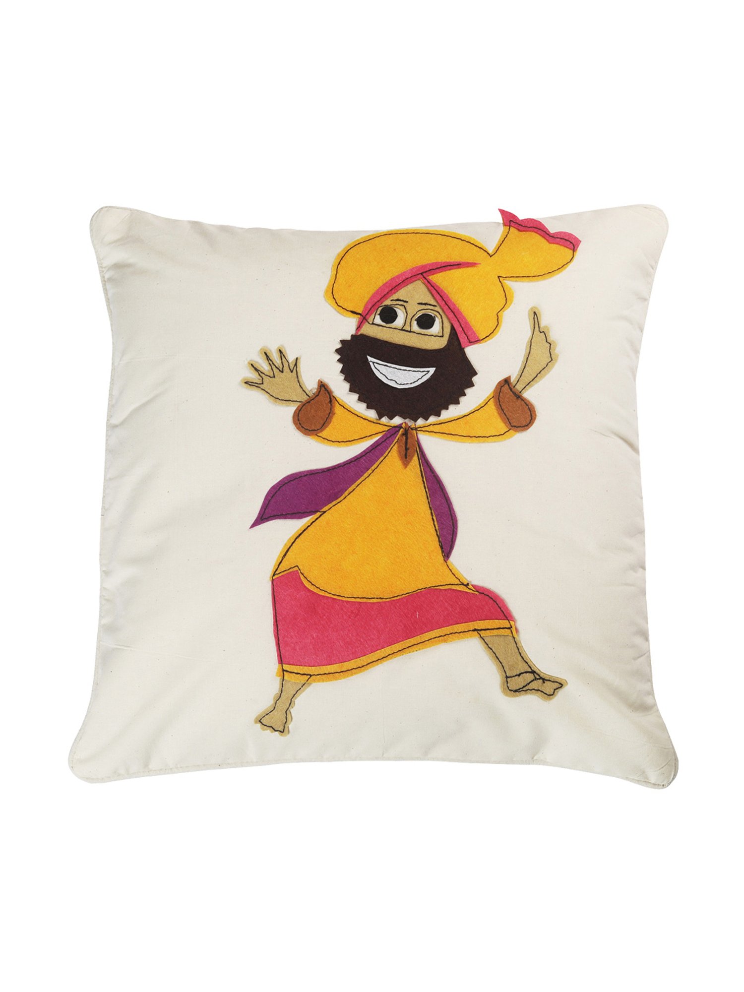 VarEesha Multicolor Cotton Cushion Cover - Set of 2