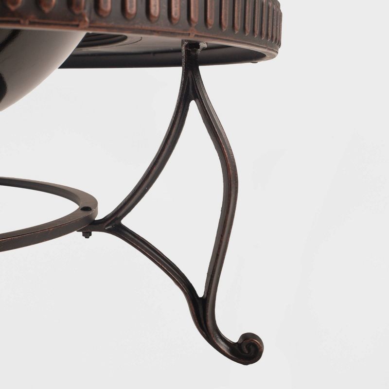 Pleasant Hearth 34" Elizabeth Slate Fire Pit