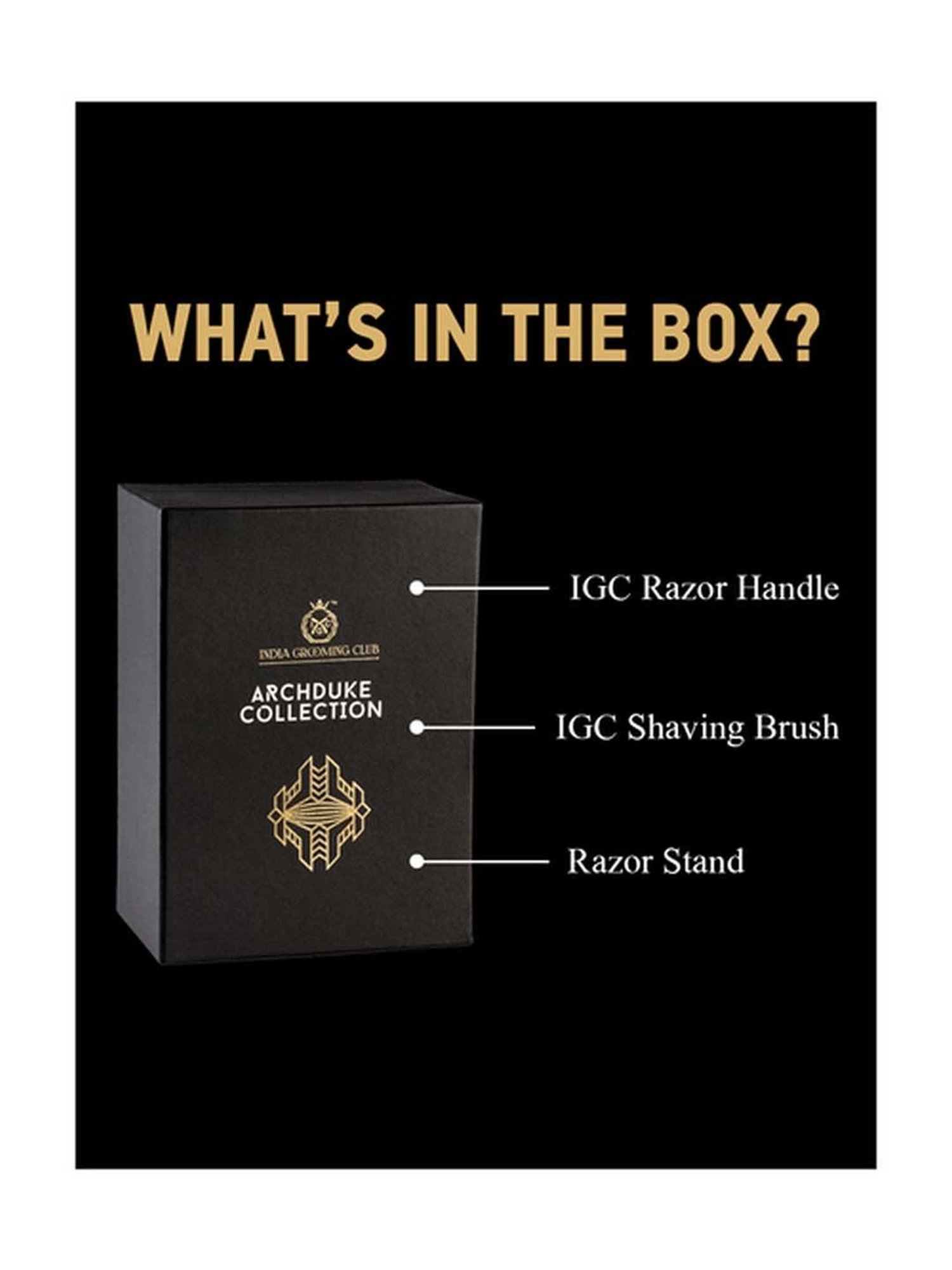 India Grooming Club Arch Duke Collection Gift Box