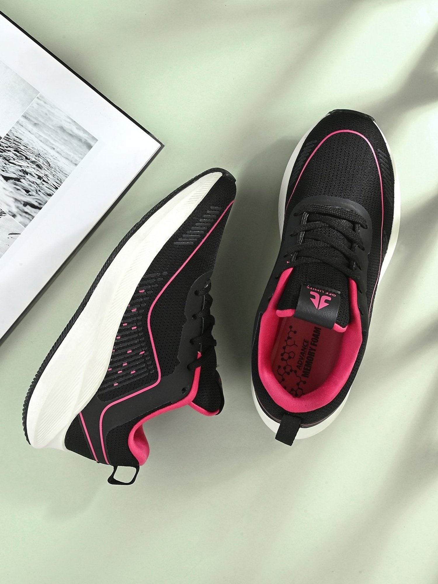 OFF LIMITS Women's Black Running Shoes