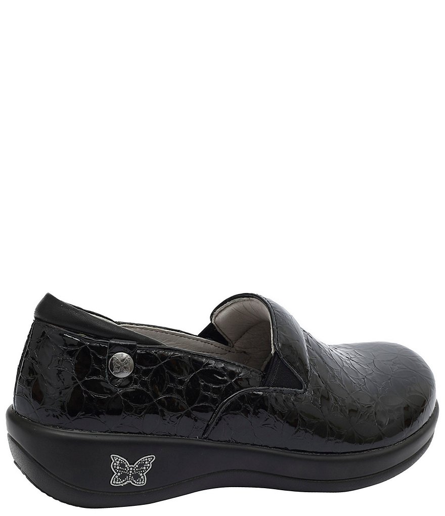 Alegria Keli Slip Resistant Slip-On Leather Clogs