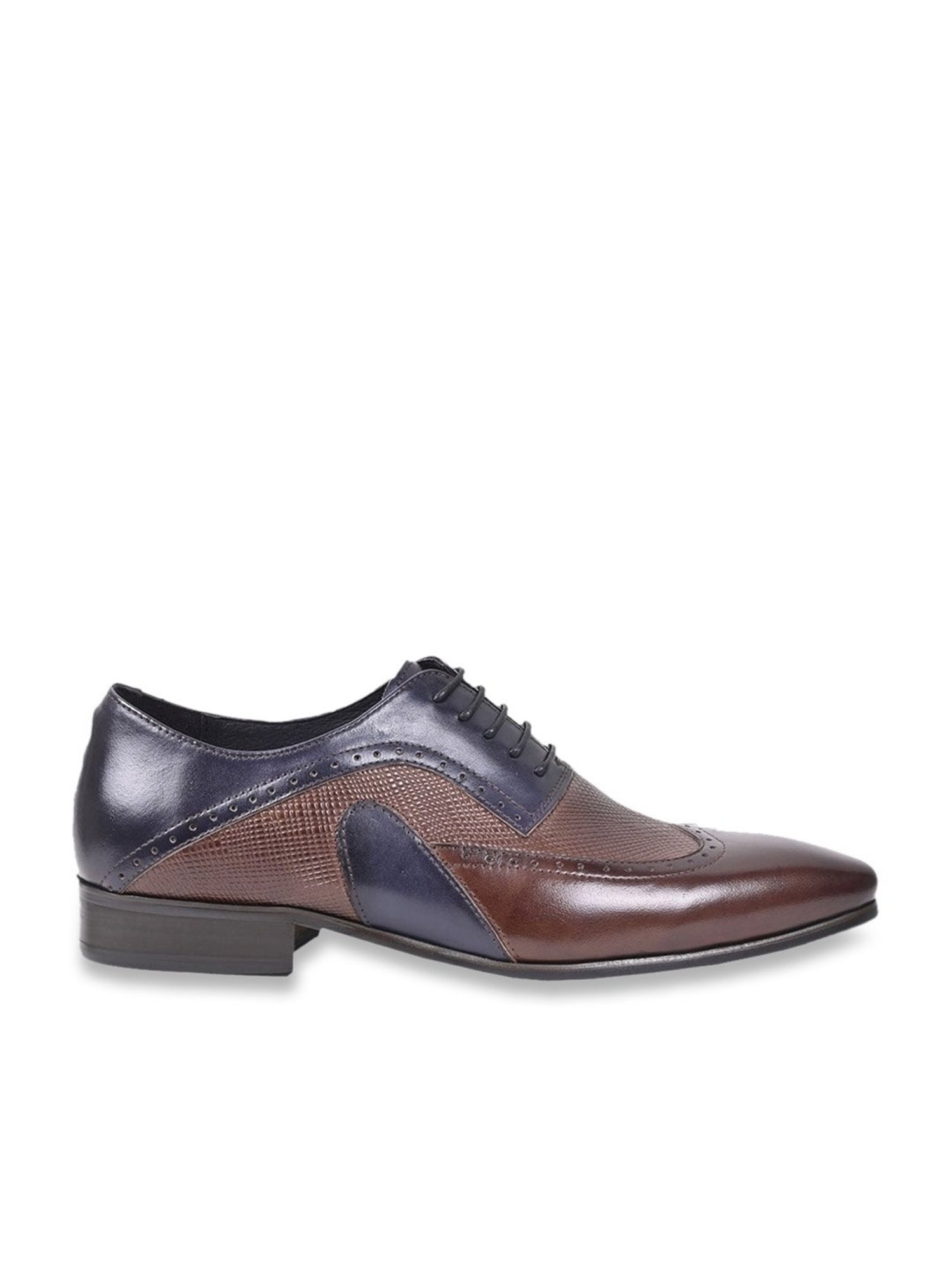 Cobblerz Men's Brown Oxford Shoes