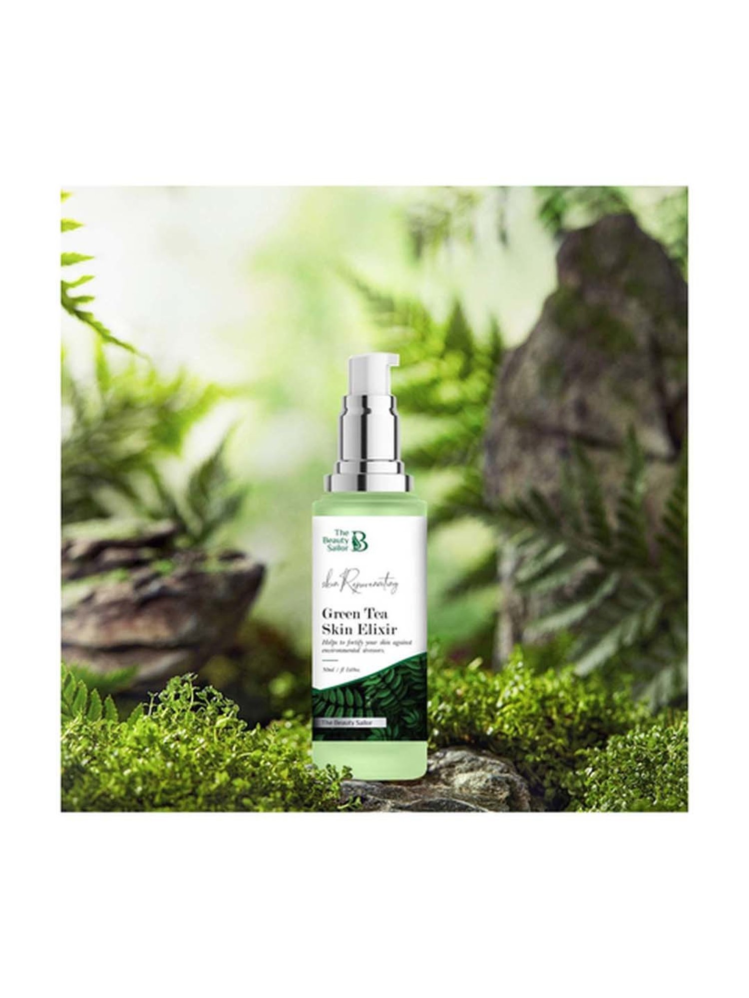 The Beauty Sailor Green Tea Skin Elixir Face Serum - 50 ml