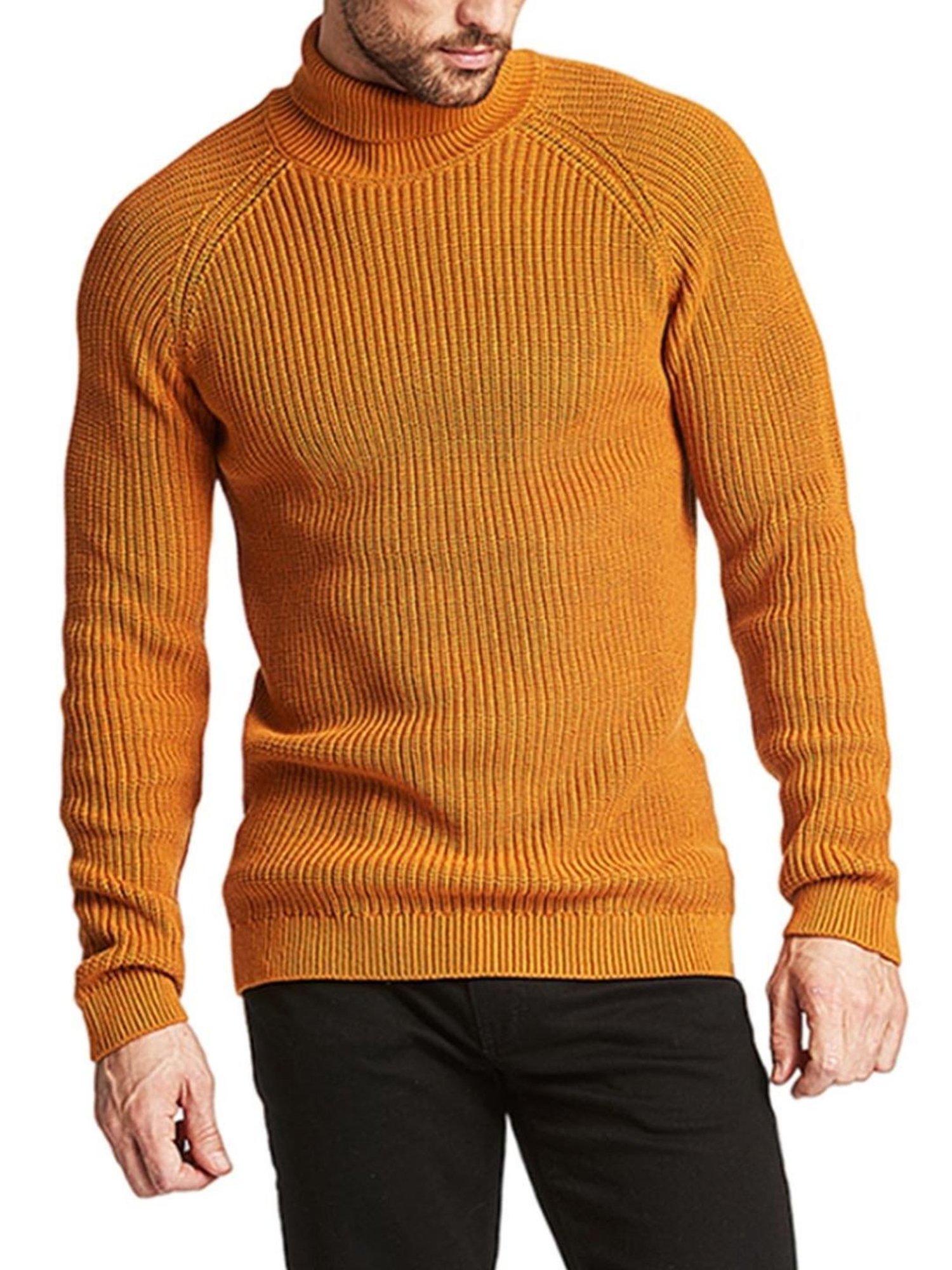 Lindbergh Brown Cotton Regular Fit Sweaters