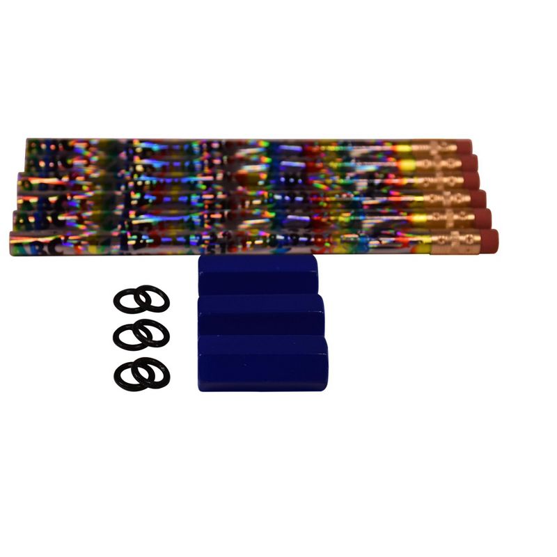 Abilitations Big Weighted Pencil Set, set of 15, Assorted Colors