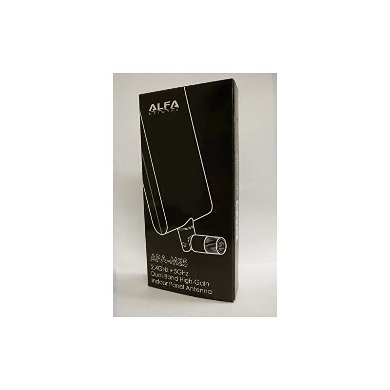 APAM25 Dual Band 24GHz5GHz 10dBi high gain Directional Indoor Panel Antenna with RPSMA Connector Compare to Asus WLANT157