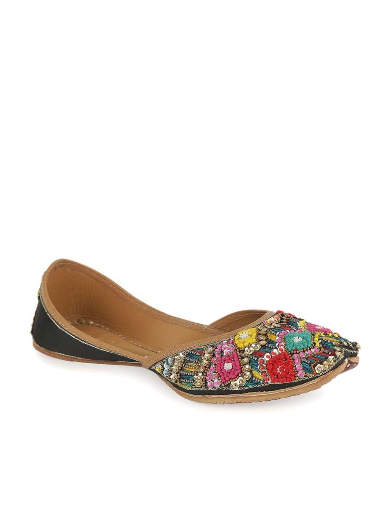 Glam Story Women's Multicolor Ethnic Juttis