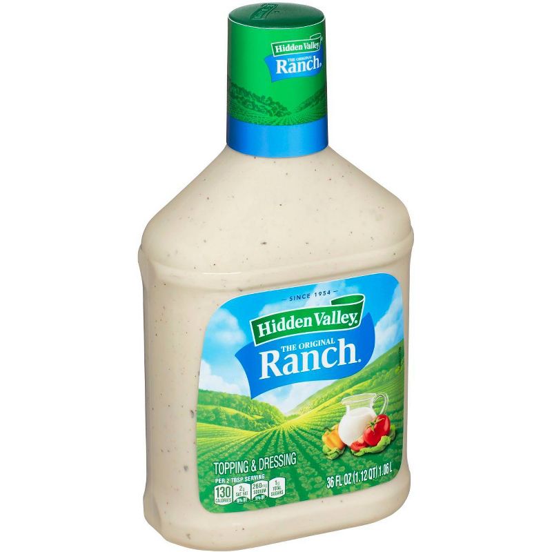 Hidden Valley Original Ranch Salad Dressing & Topping - Gluten Free - 36fl oz