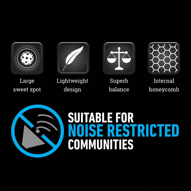 Penn 40 Outdoor Pickleball Balls, Sleeve of 6 Balls