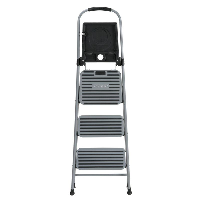 Cosco 3 Step All Steel Step Stool with Tray