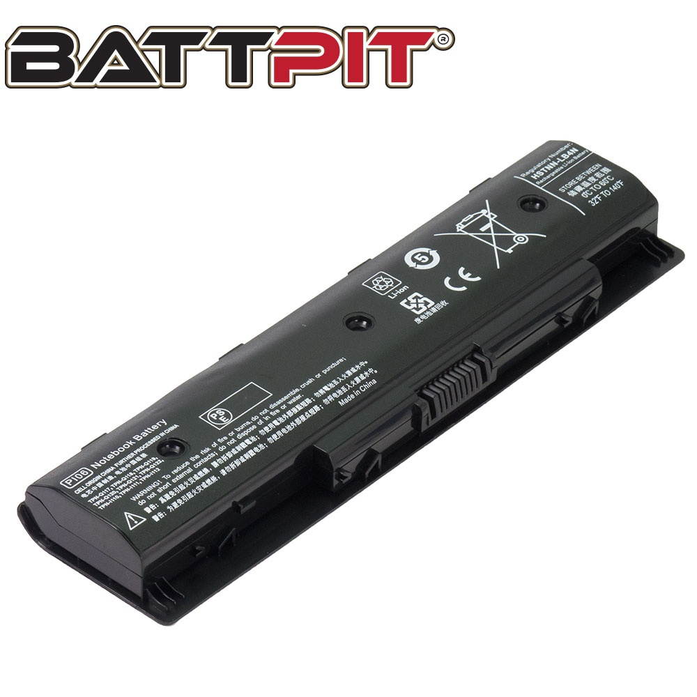 BattPit: Laptop Battery Replacement for HP Envy 17t-j100 Leap Motion, 710416-001, HSTNN-LB40, TPN-I111, TPN-Q117, TPN-Q121