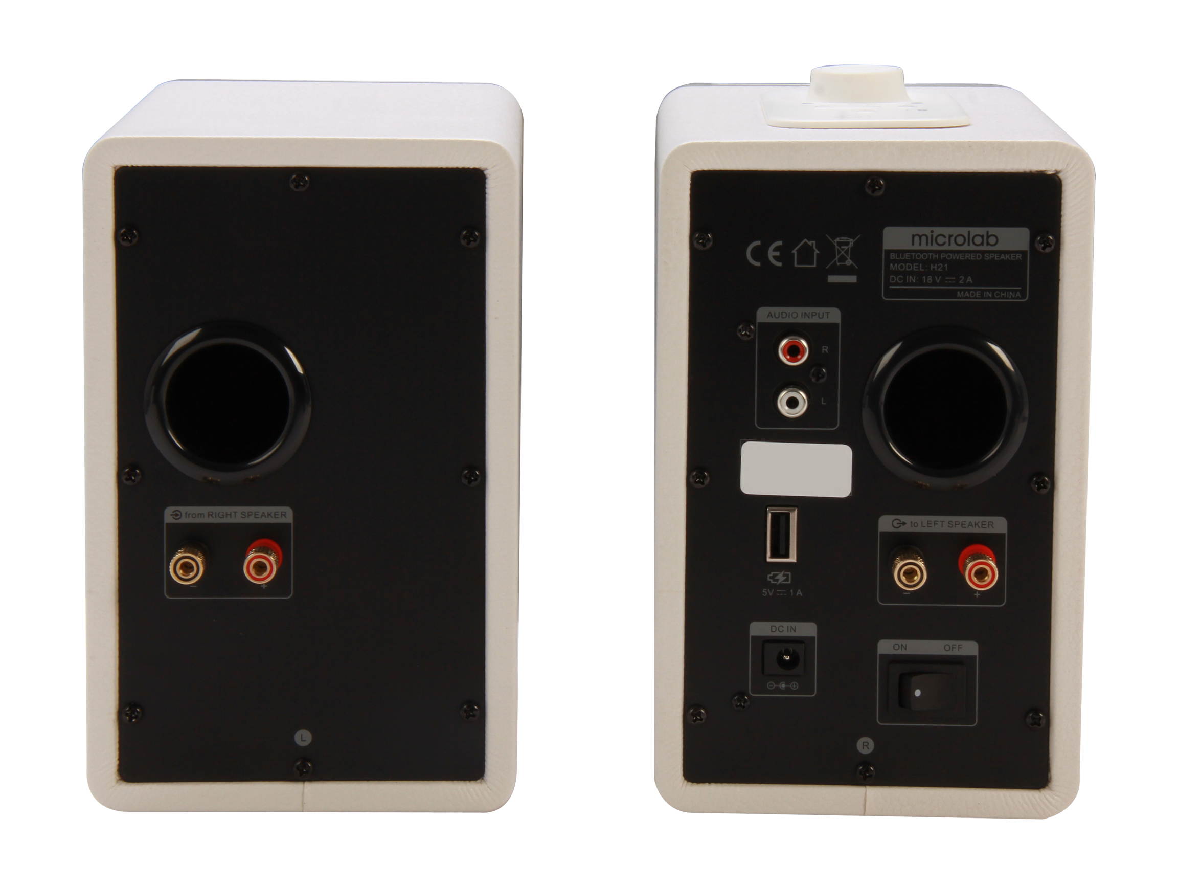 Microlab SP-H21WH 2.0 Bluetooth Wireless Speaker (White)