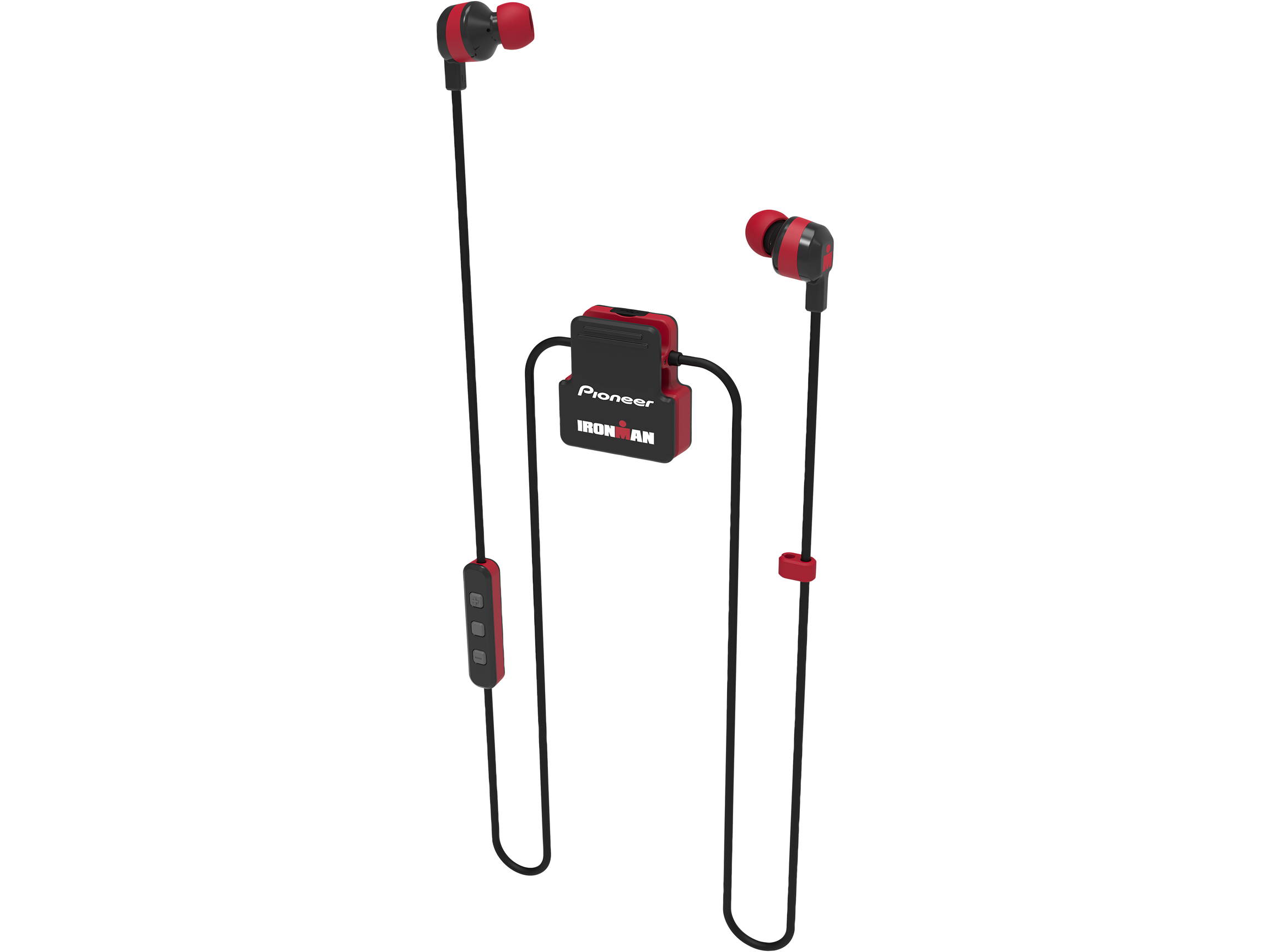 Pioneer SE-IM5BT IRONMAN Wireless Sports Earphones (Red)