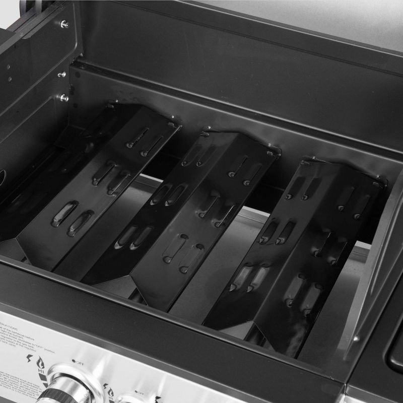 3 Burner Propane Gas Grill with Side Burner GG3201S - Royal Gourmet