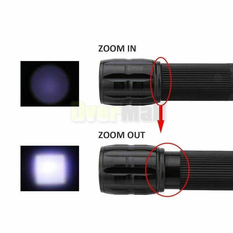 3Pcs Tactical Flashlight Military Grade Torch Small Super Bright Handheld Light