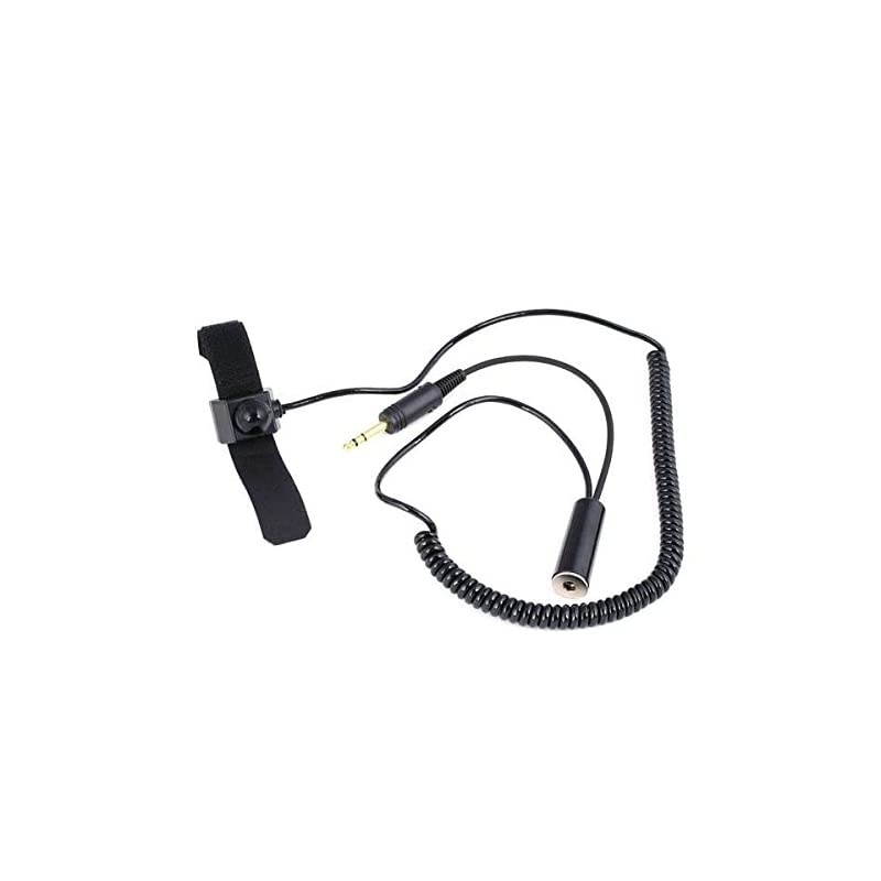 PTT-VM2-AV Push-to-Talk Button Coil Cord for Aviation Headsets and Intercoms